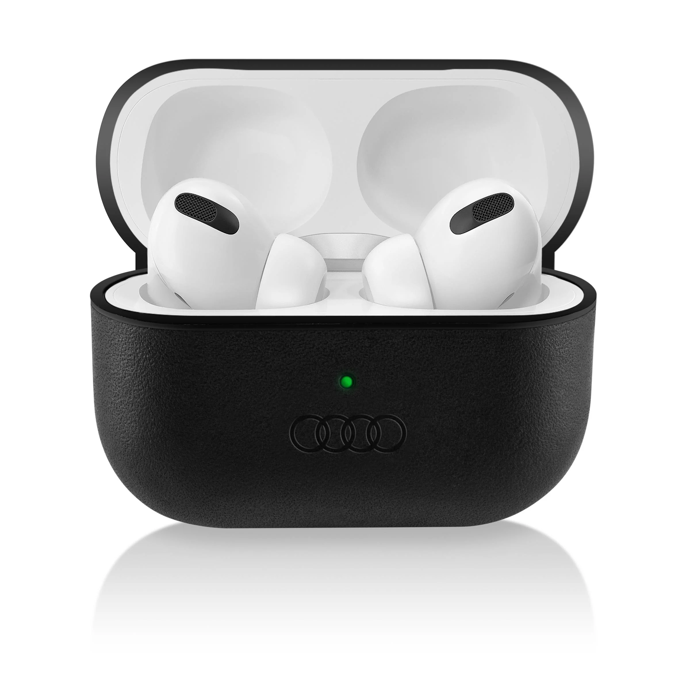 Audi case, Airpods Pro, black leather - Image 3