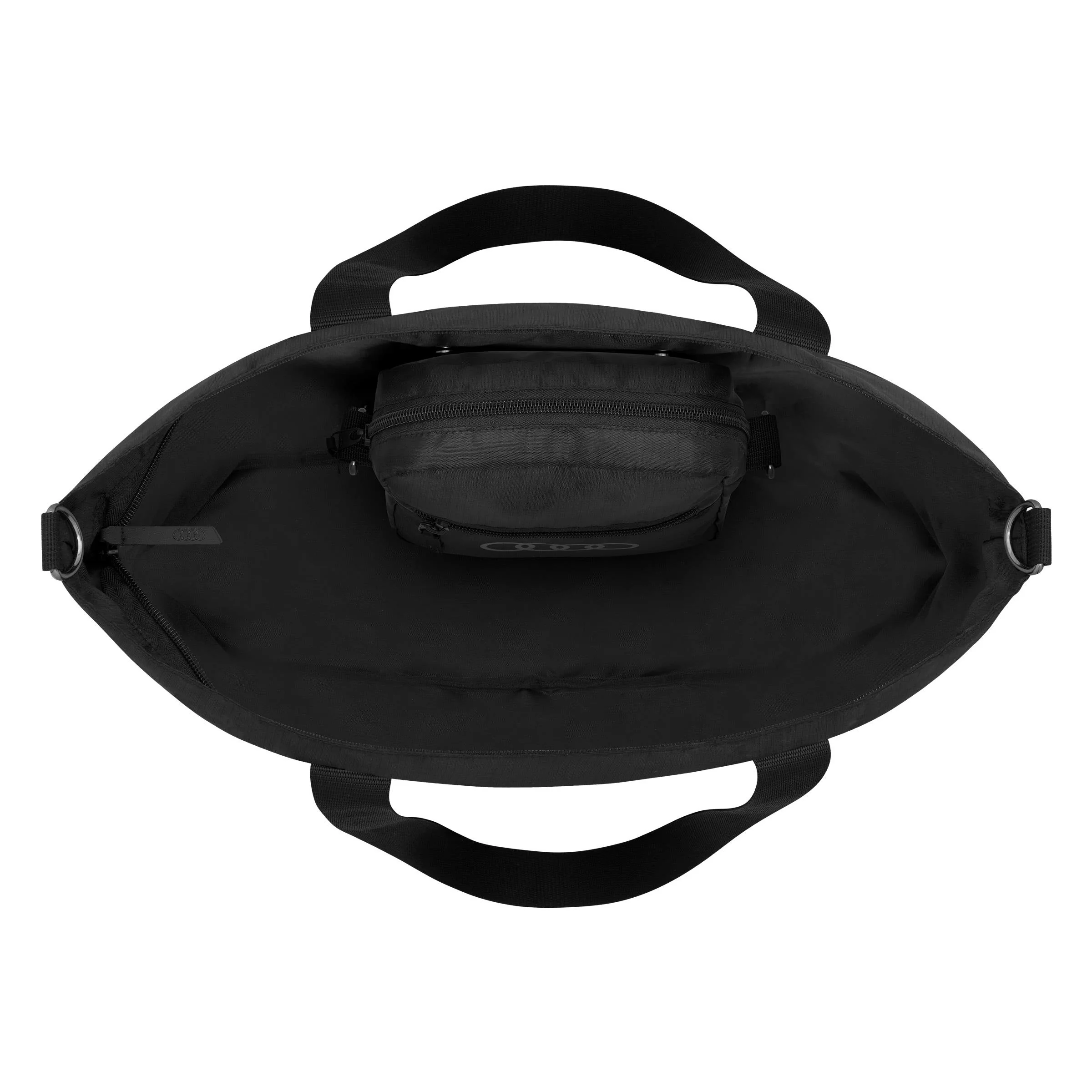 Audi foldable bag, black - Image 3