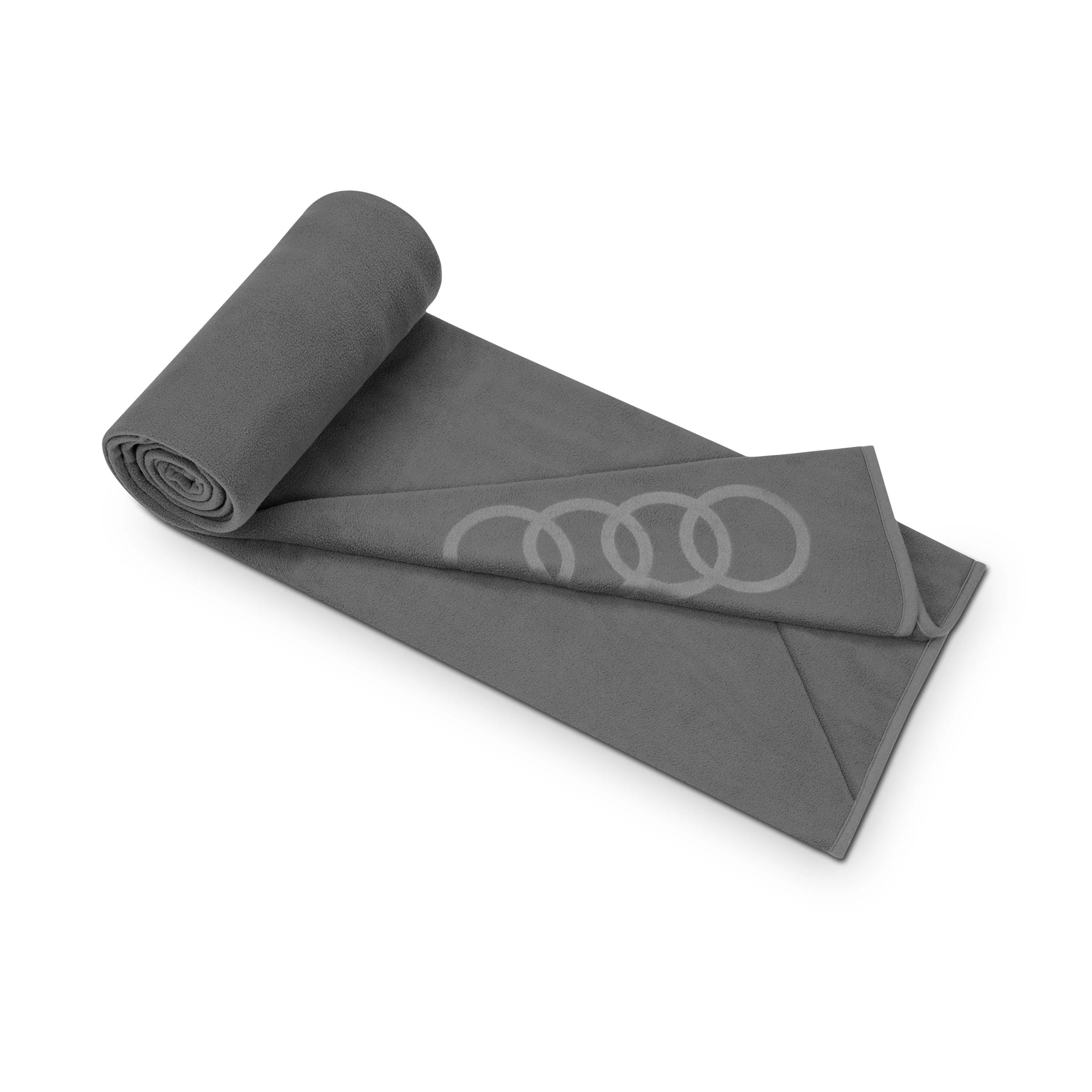 Audi Fleece blanket grey - Image 3