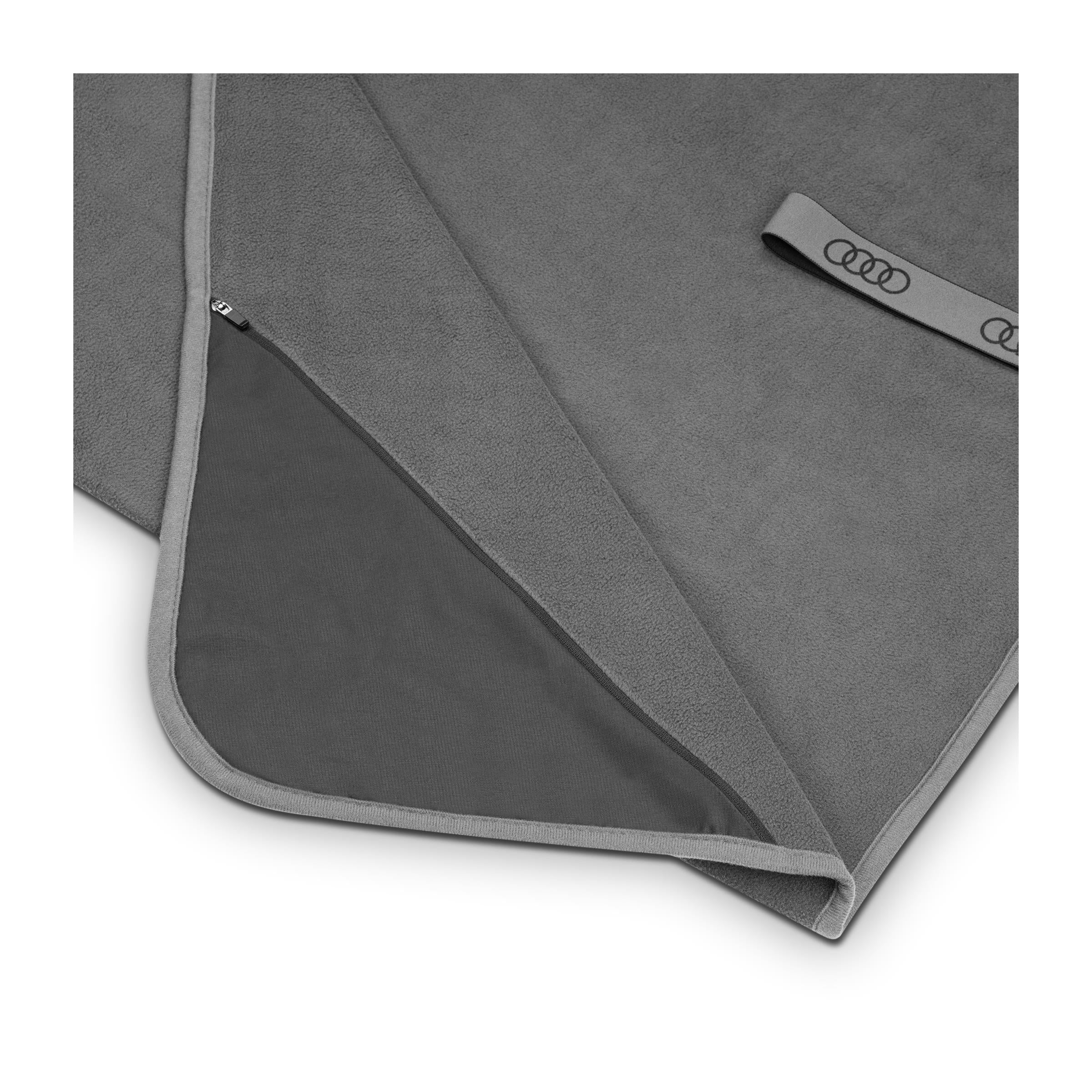 Audi Fleece blanket grey - Image 4