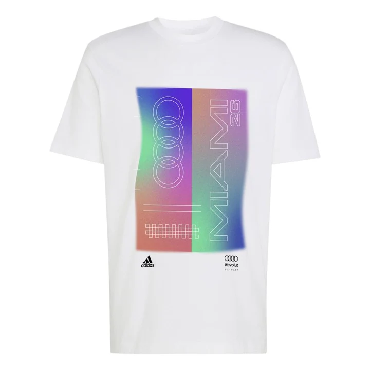 Audi Formula 1 Special Edition Miami T-Shirt, men's - Image 2