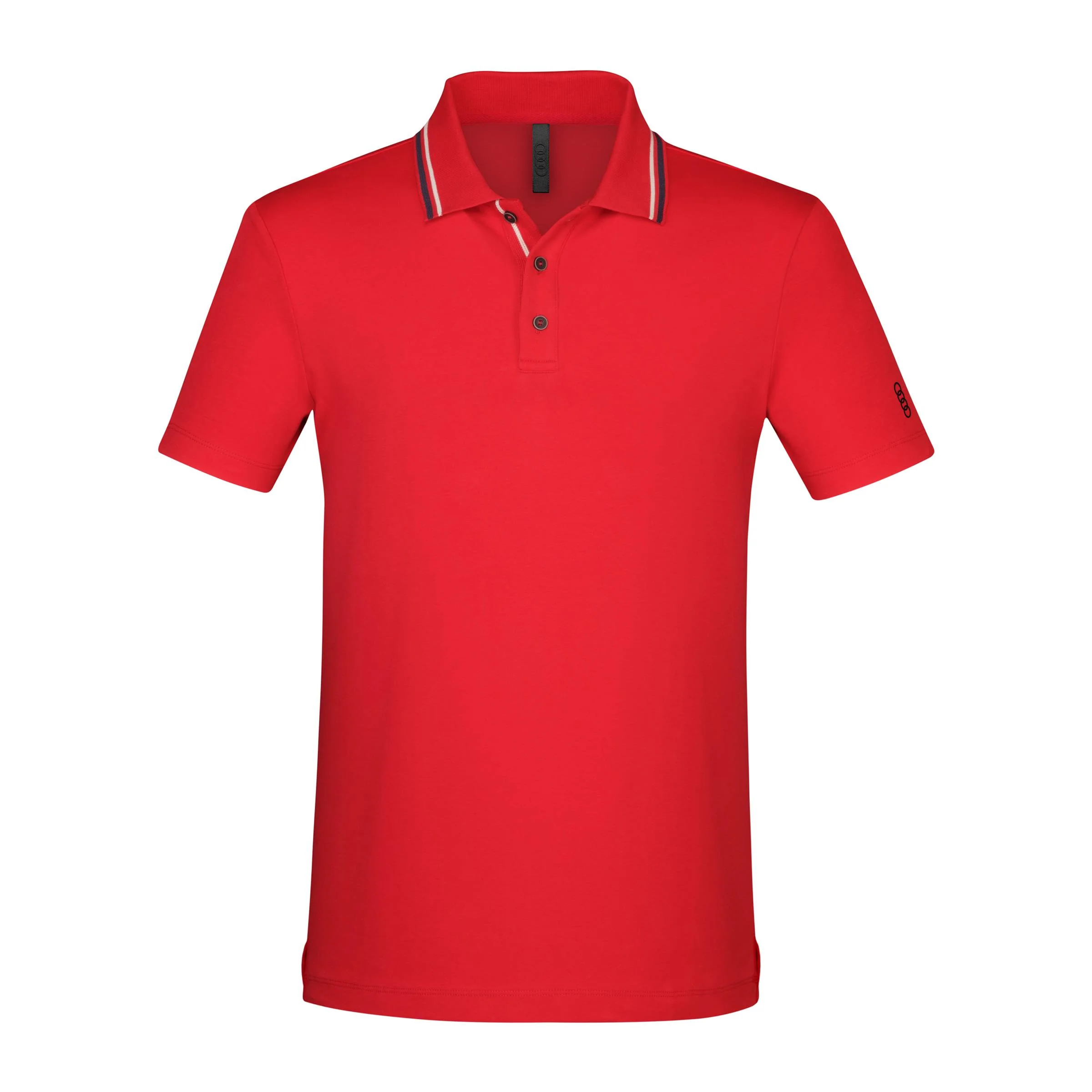 Audi polo shirt, men's red
