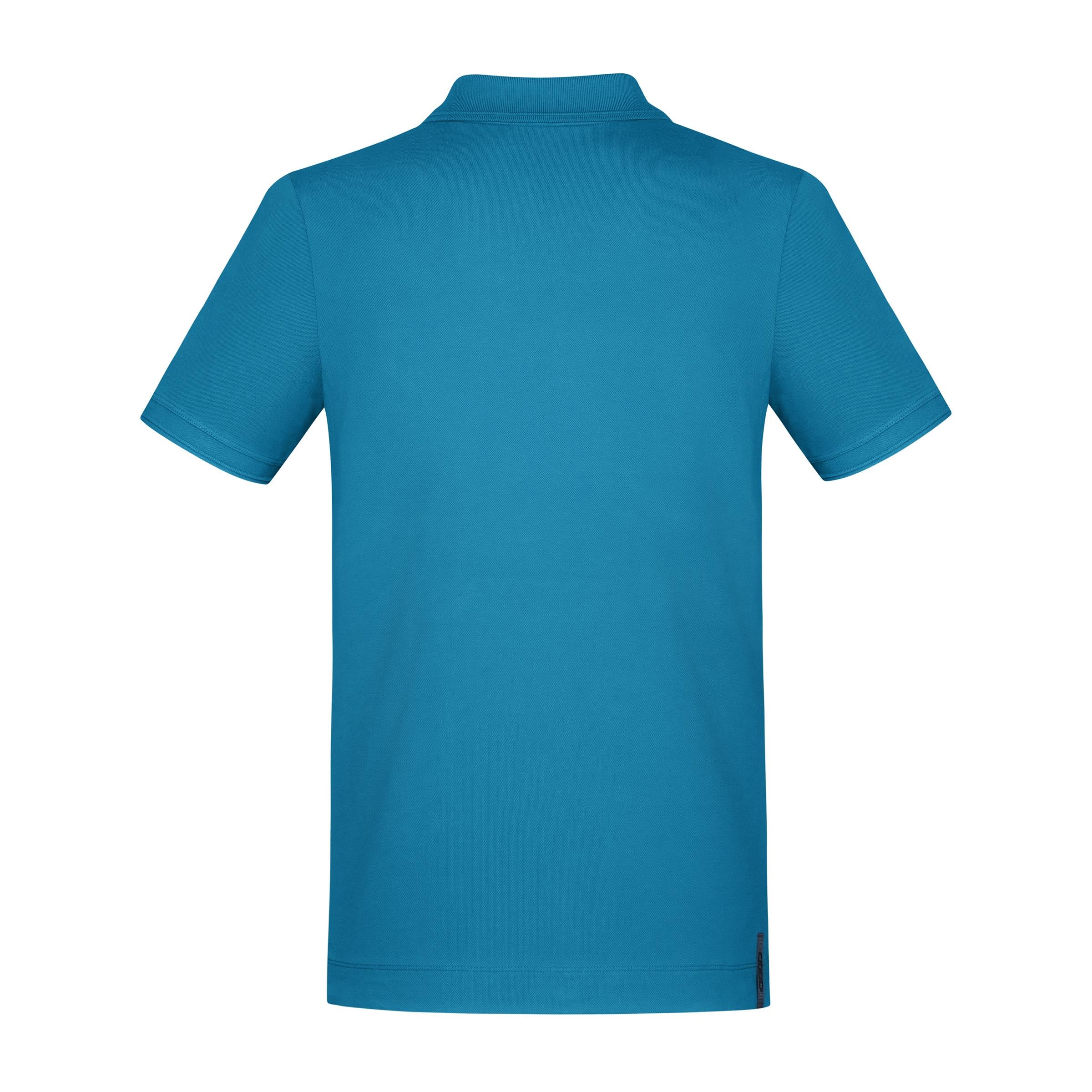 Audi polo shirt, men's turquoise - Image 5