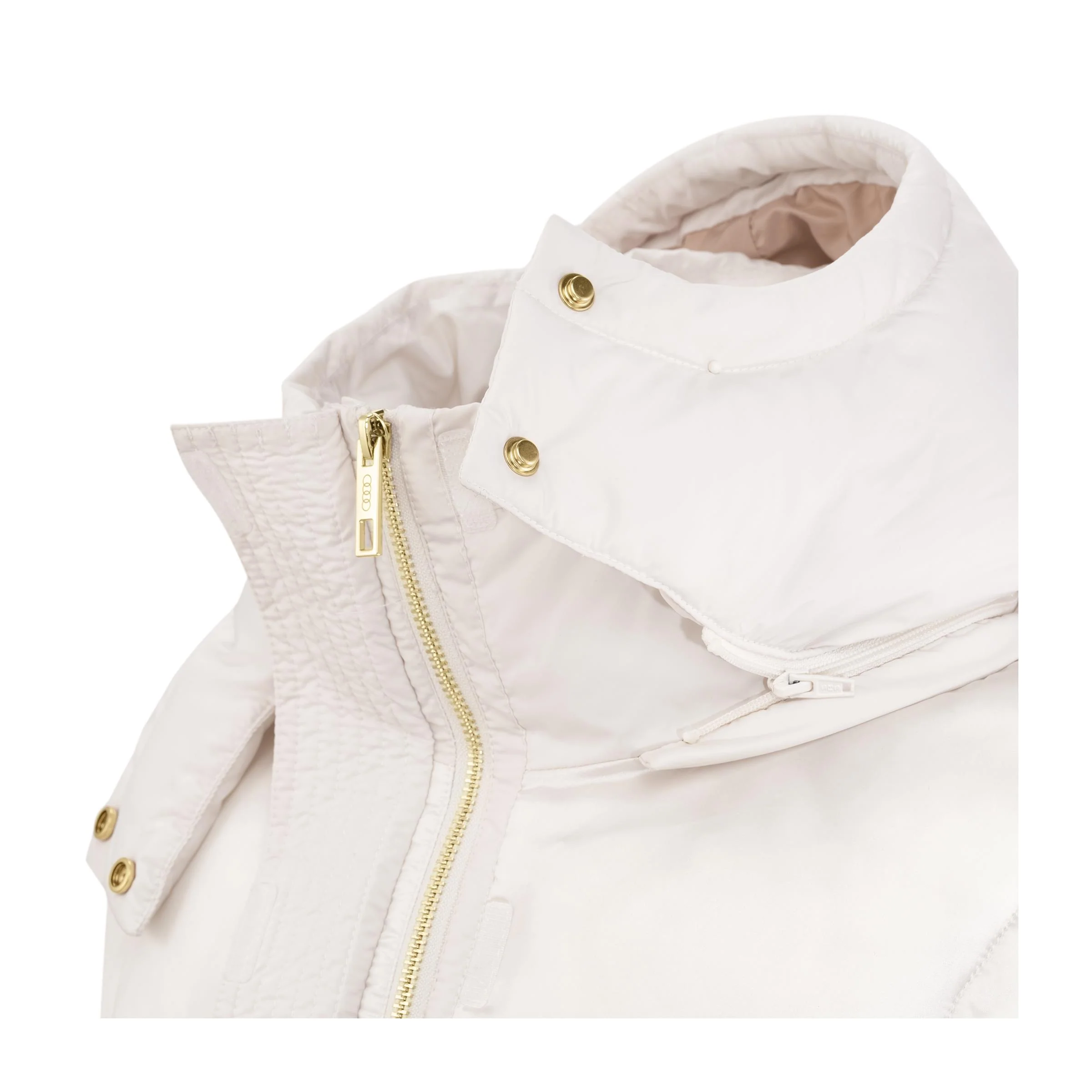 Audi Puffer jacket, 4 in 1, women's creme - Image 6