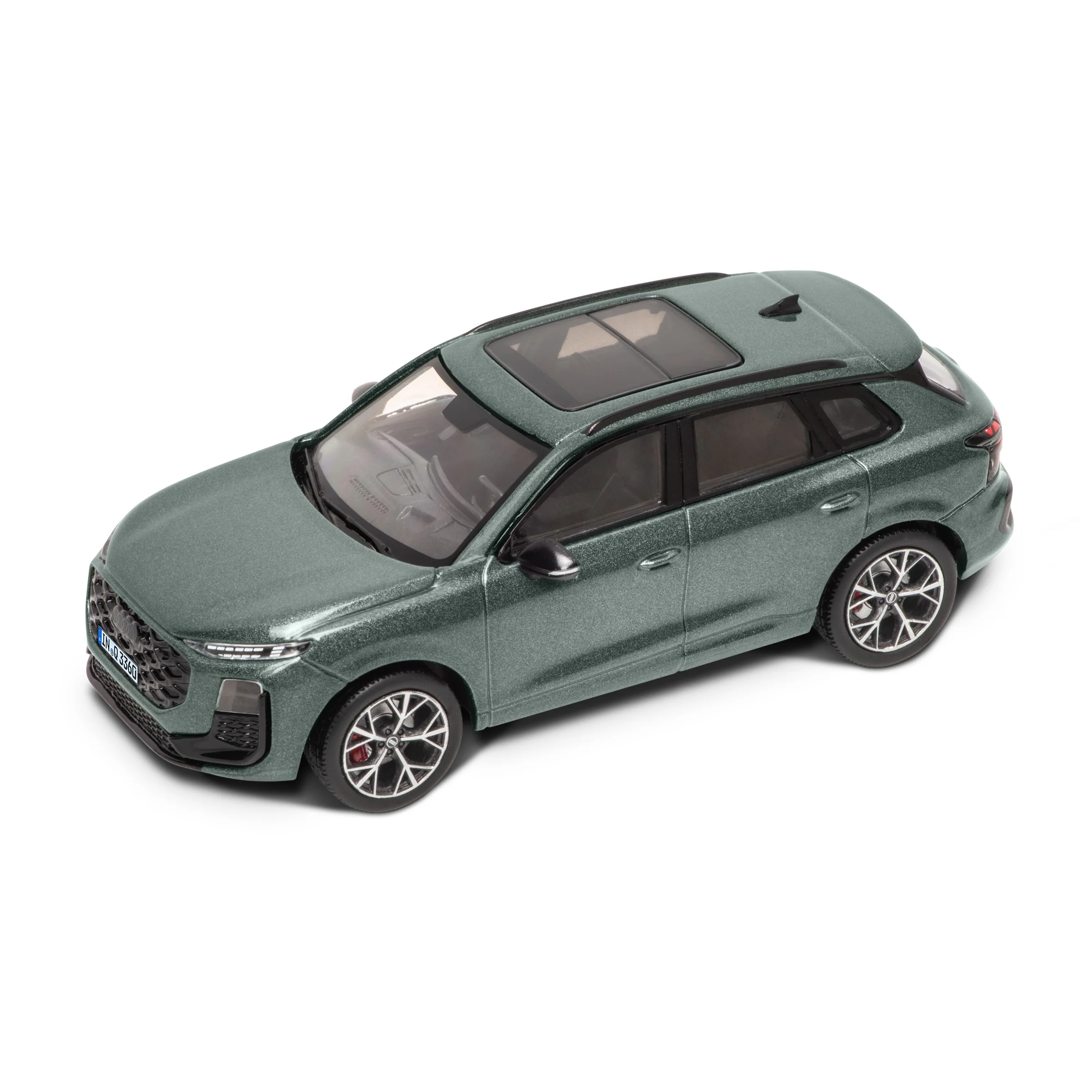 Audi Q3 SUV, Sage green, 1:43