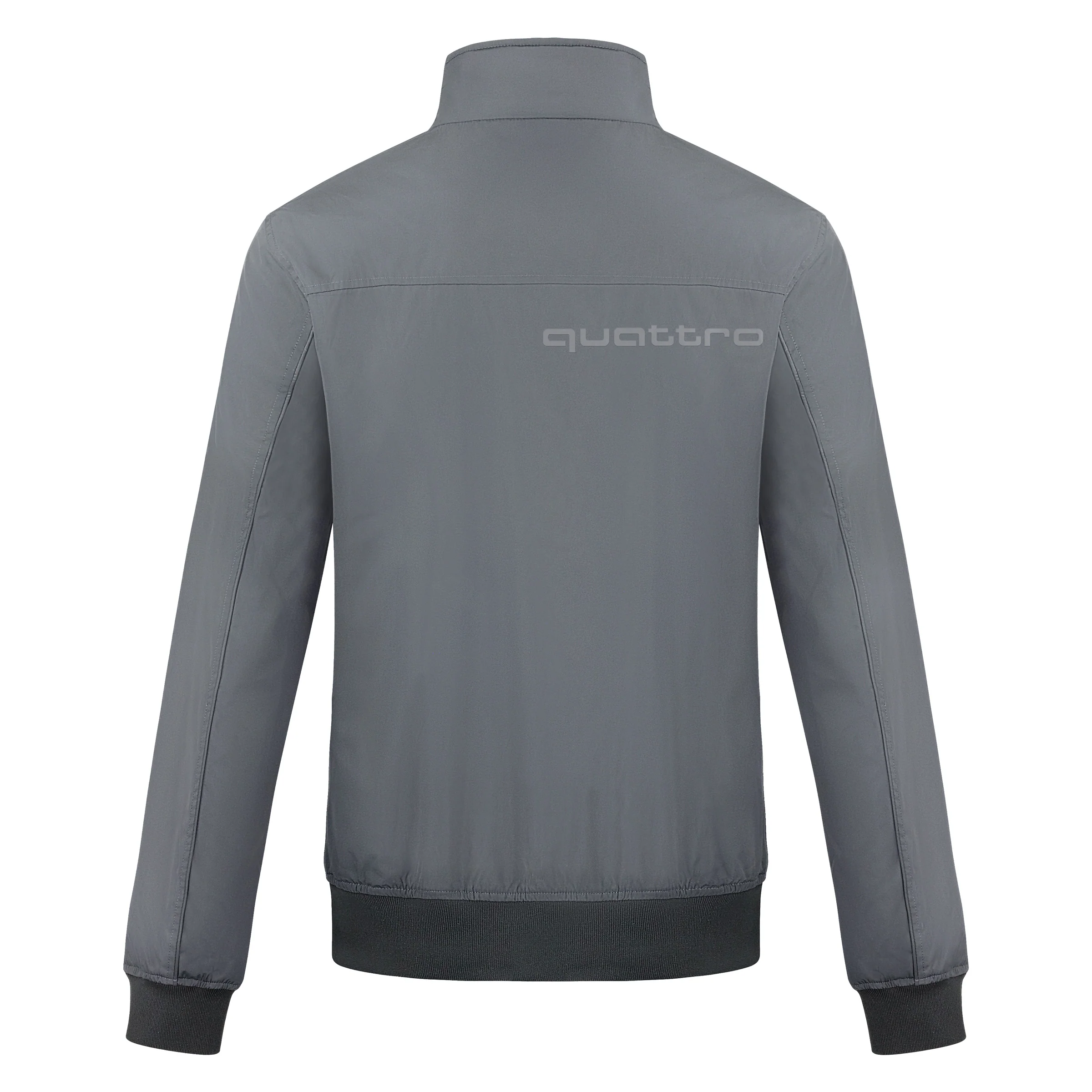 Audi quattro jacket, mens, grey - Image 3