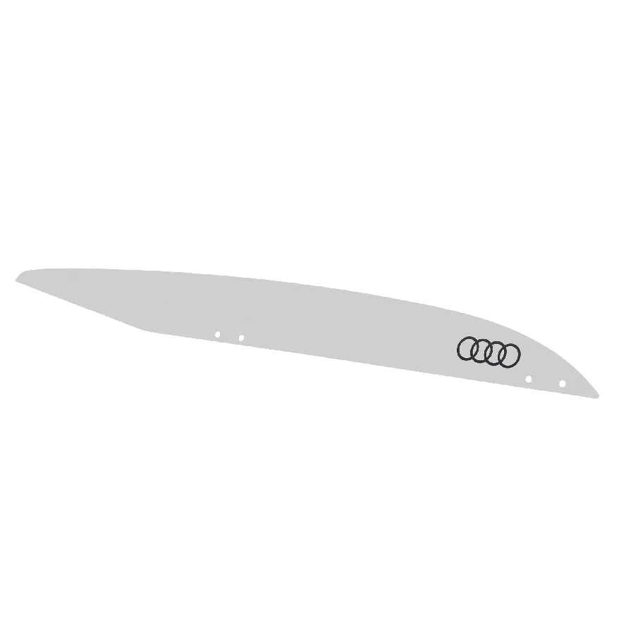 Audi ski and luggage box decals. Glacier white, 250L - Image 2