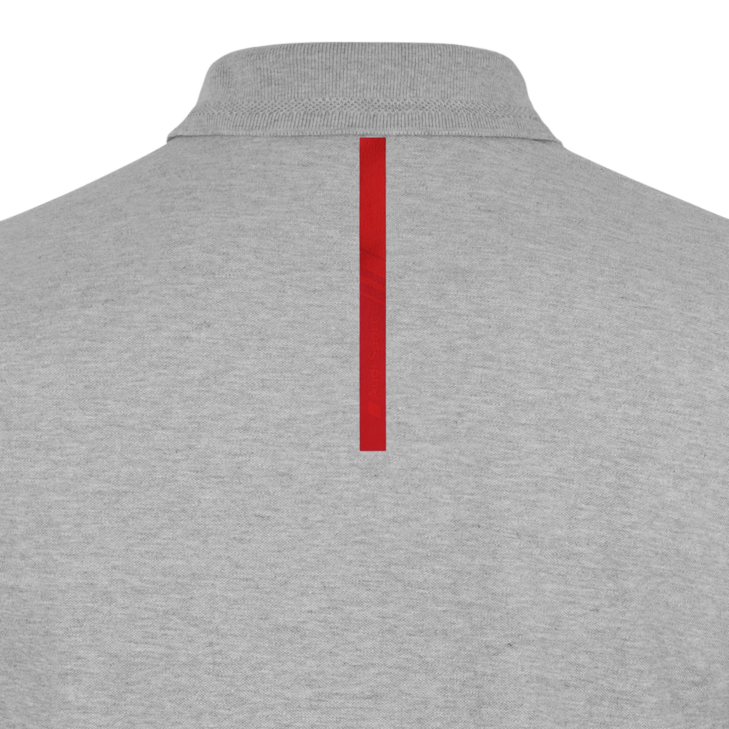 Audi Sport Polo shirt, mens, grey - Image 4