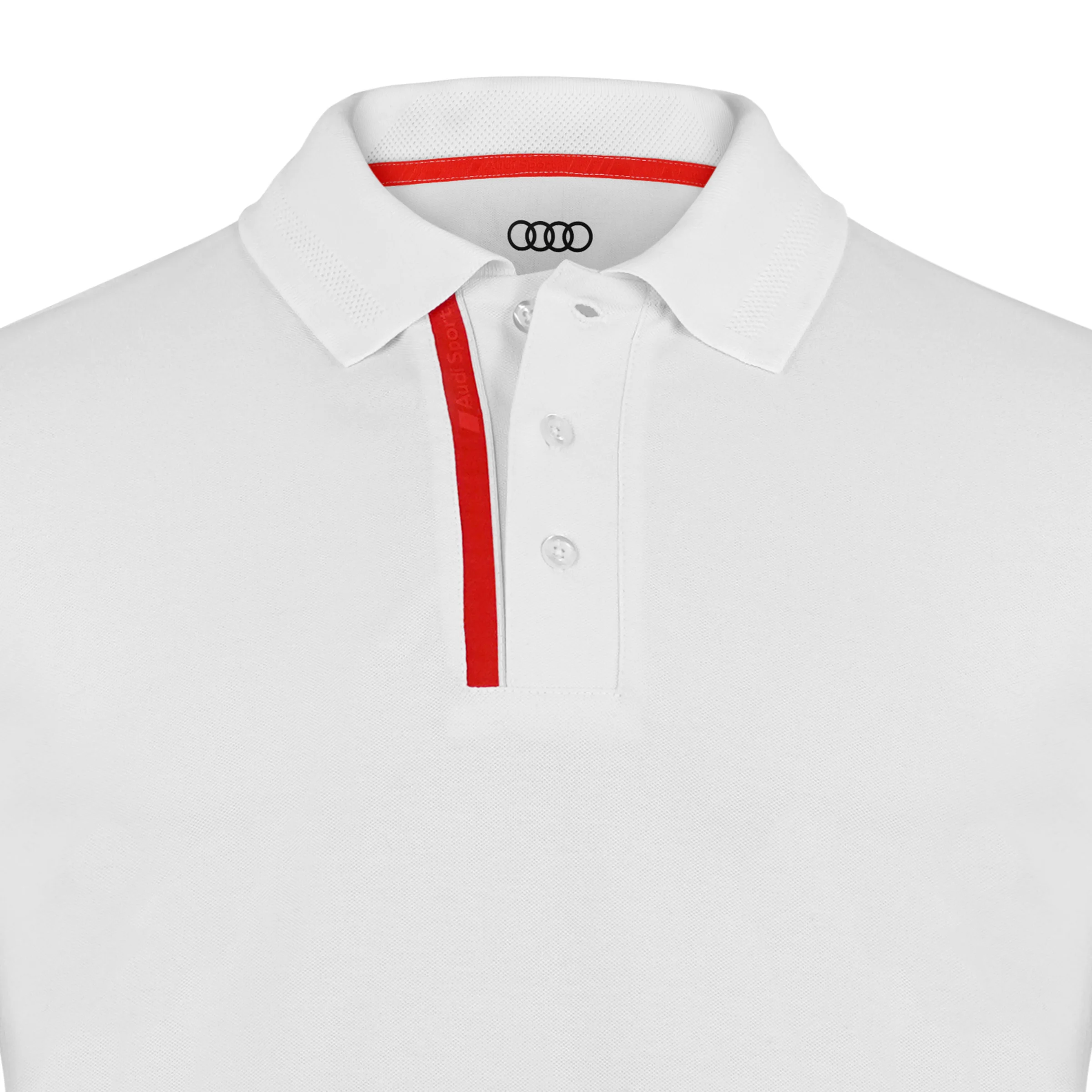 Audi Sport Polo shirt, mens, white - Image 4