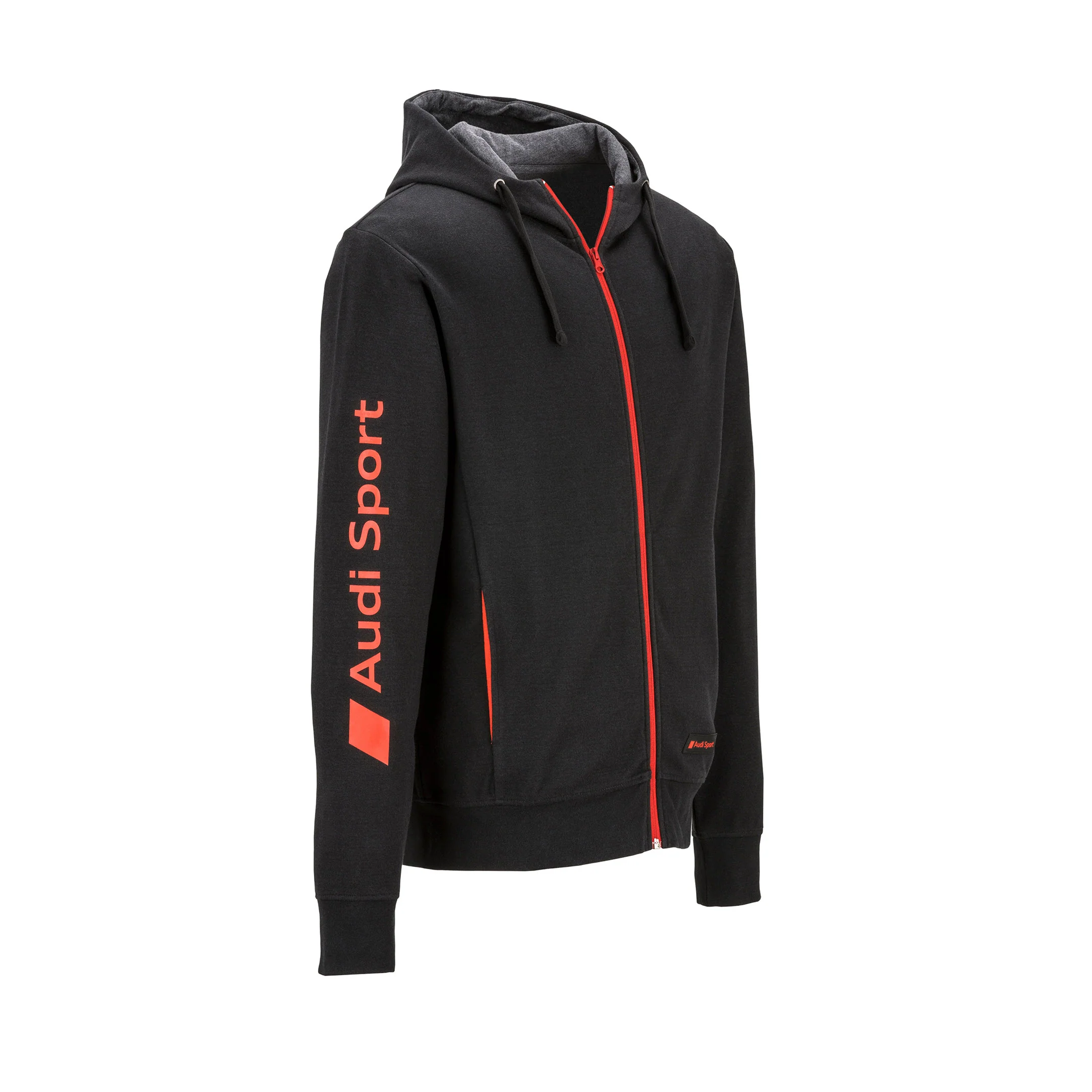 Audi Sport sweatjacket, mens, black - Image 4