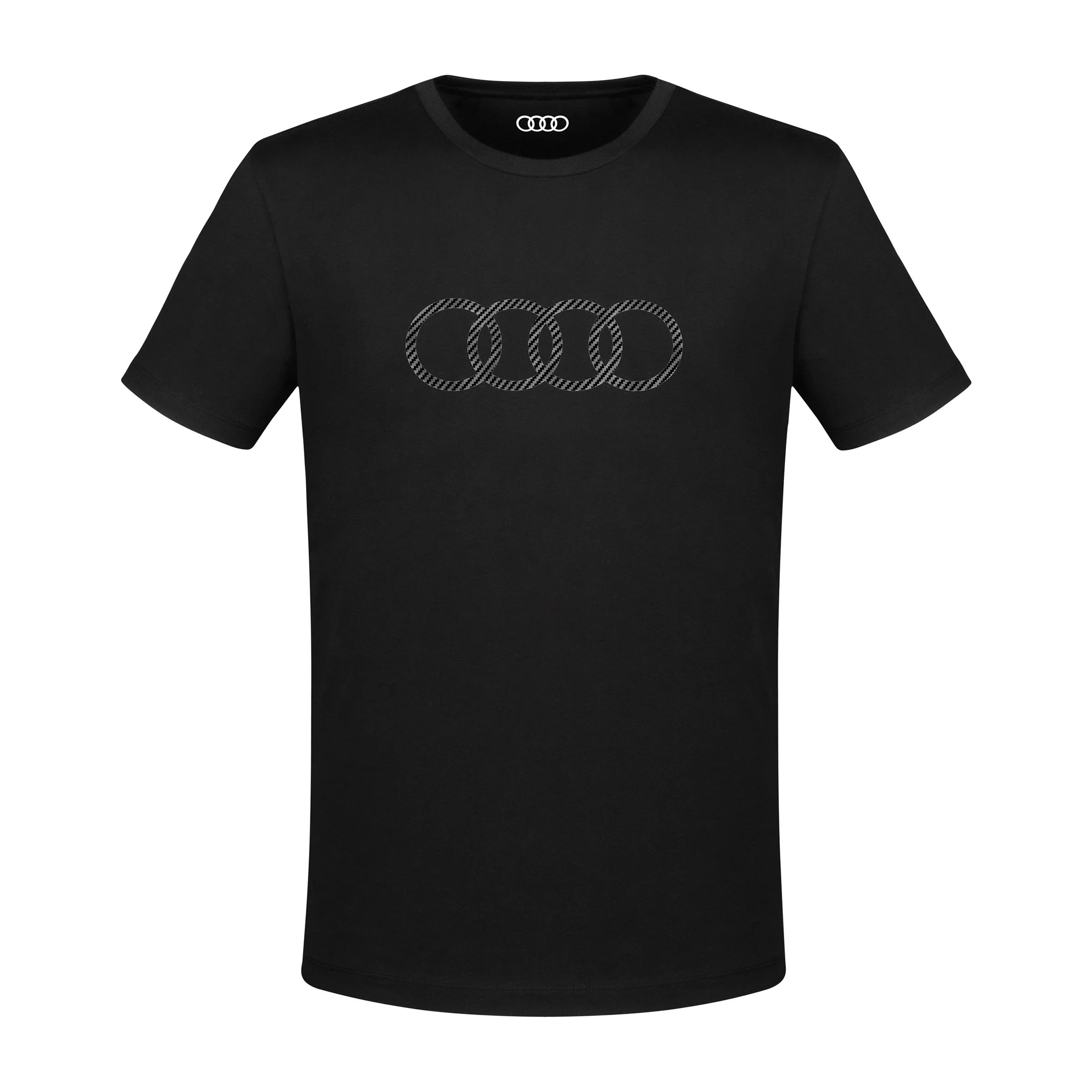 Audi T-Shirt rings, men's black