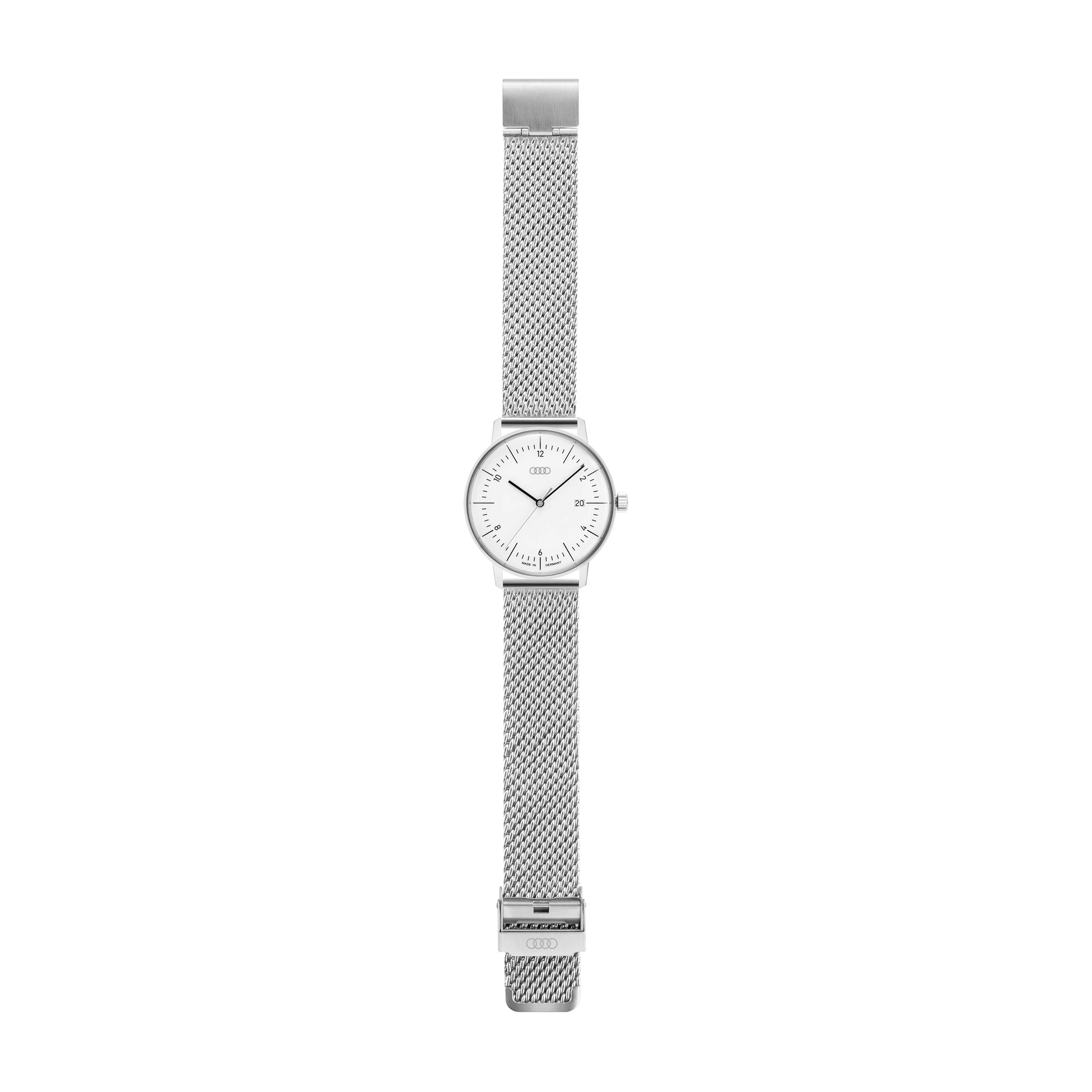 Audi watch, silver/white - Image 3