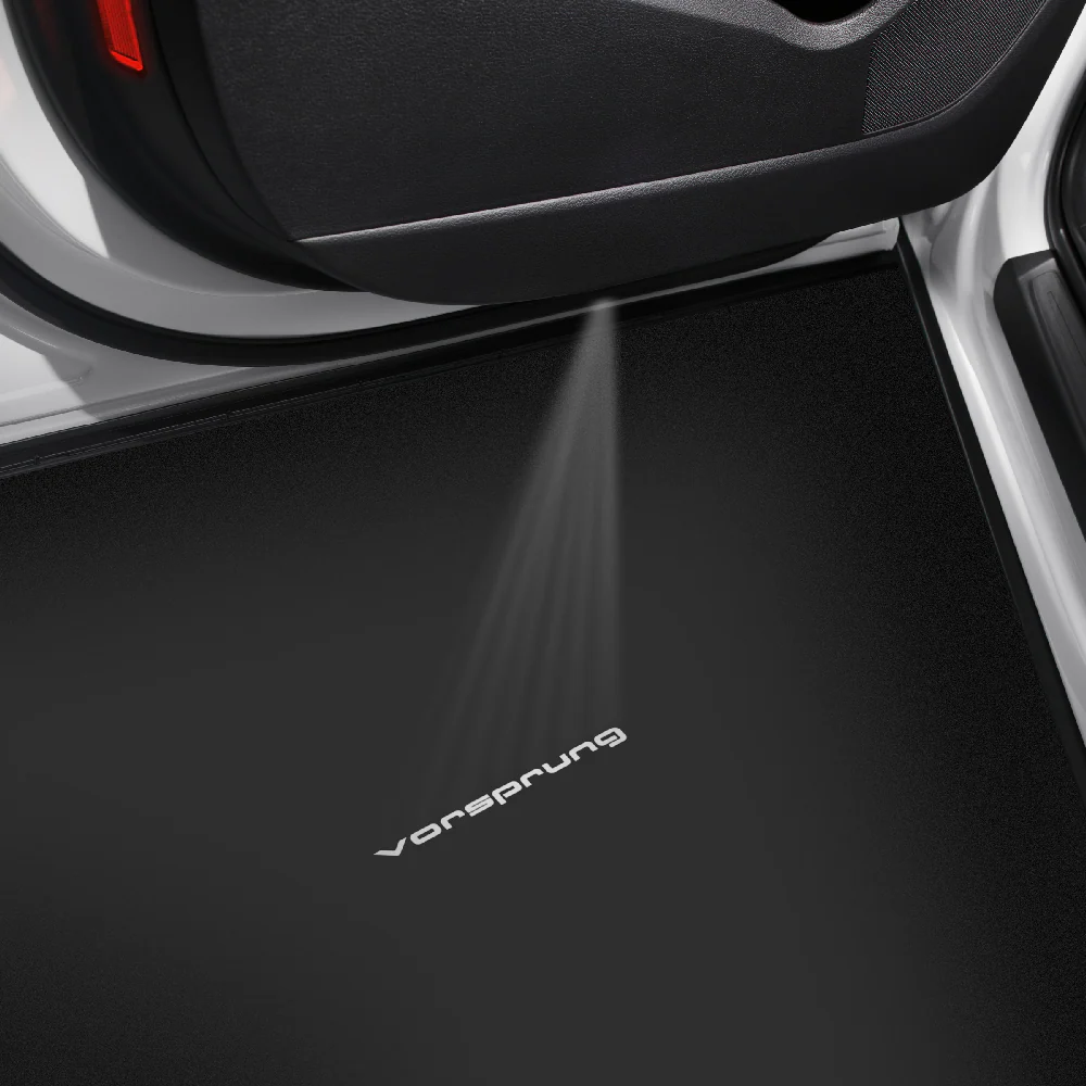 Door entry LED lights, Audi Vorsprung
