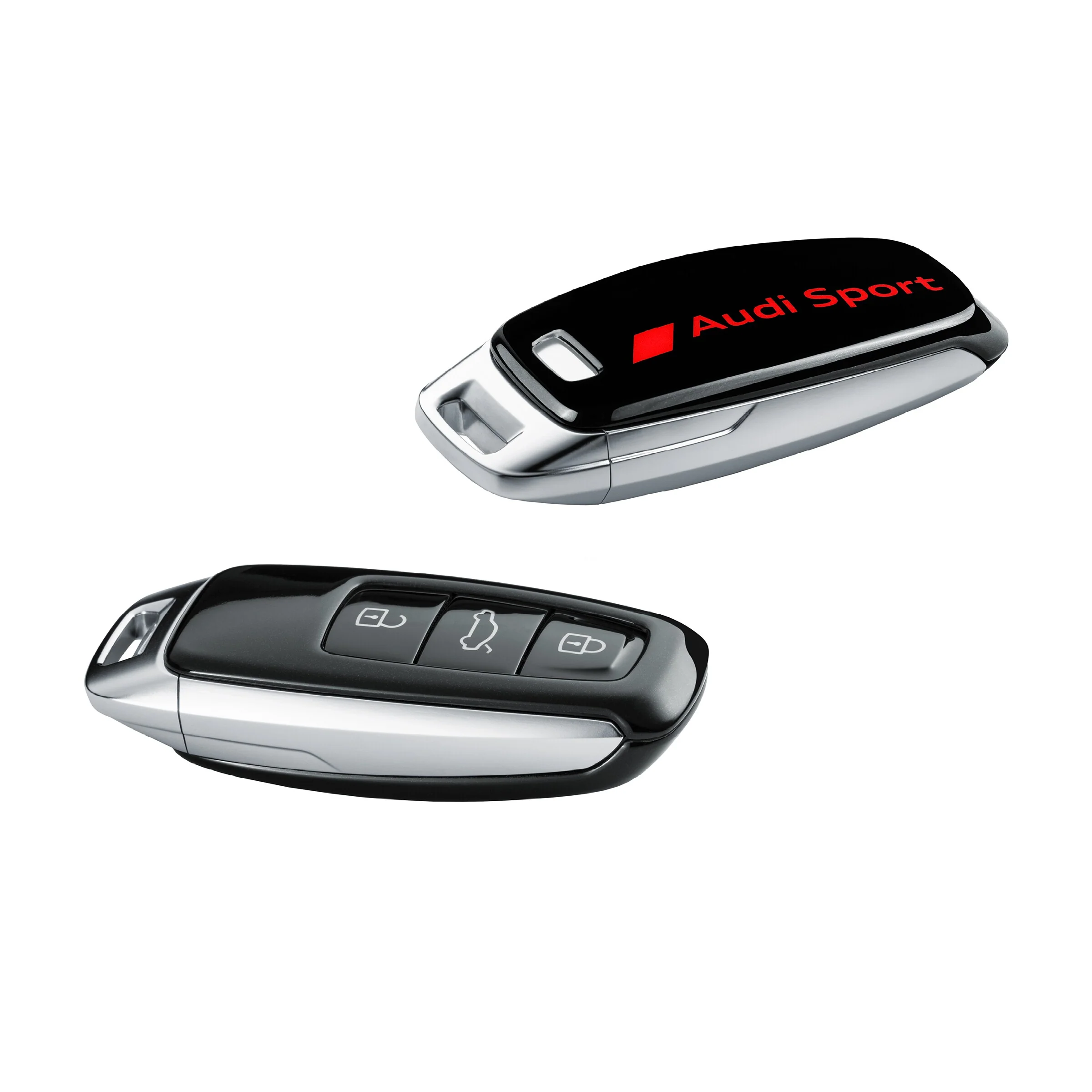Key cover. Black Audi Sport